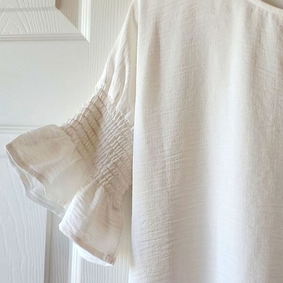 Patrizia Luca Milano white blouse, small - Picture 3 of 4